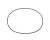 O-RING  Φ 153 ×Φ 2.5 (Item nr. 6)